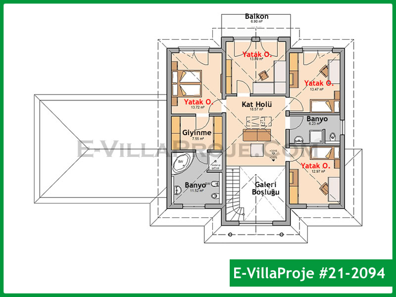 Model 21-2094 — 255 m², 2 storeys thumbnail 3