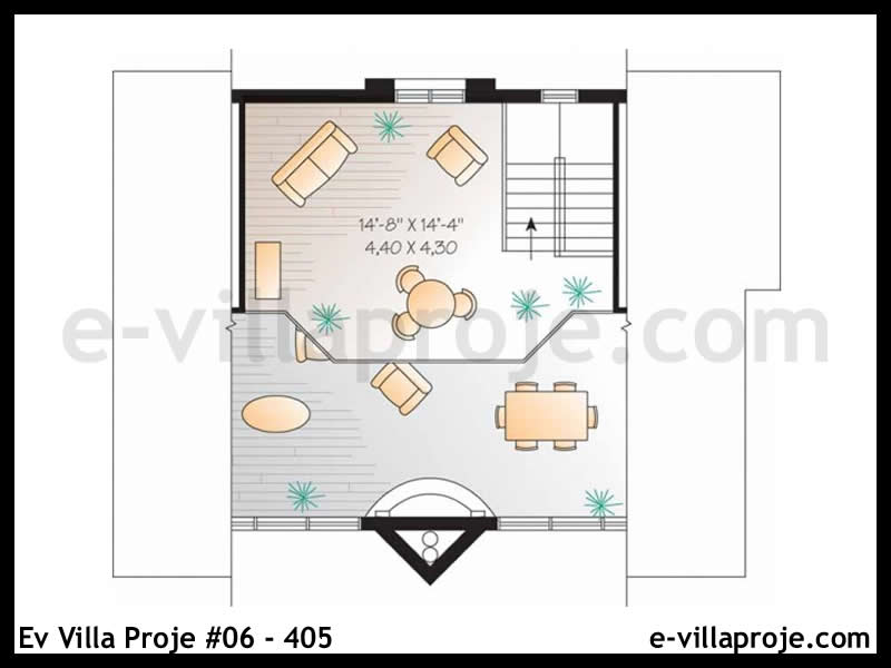 Model 06-405 — 255 m², 3 storeys thumbnail 3