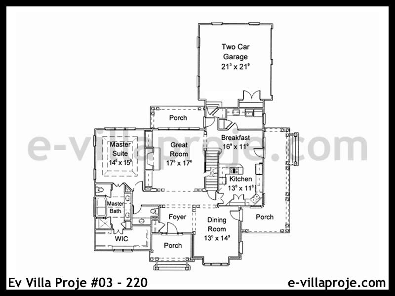 Model 03-220 — 256 m², 2 storeys thumbnail 2