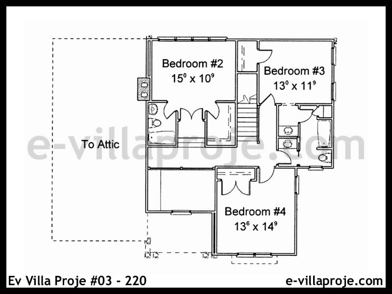 Model 03-220 — 256 m², 2 storeys thumbnail 3