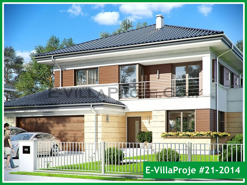 Model 21-2014 — 256 m², 2 storeys - 21-2014