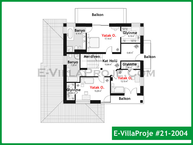 Model 21-2014 — 256 m², 2 storeys thumbnail 3