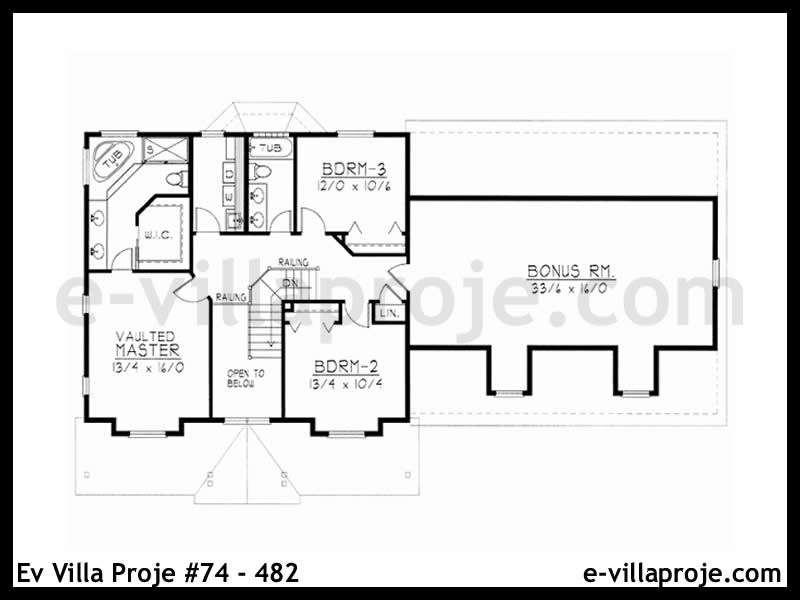 Model 74-482 — 257 m², 2 storeys thumbnail 3