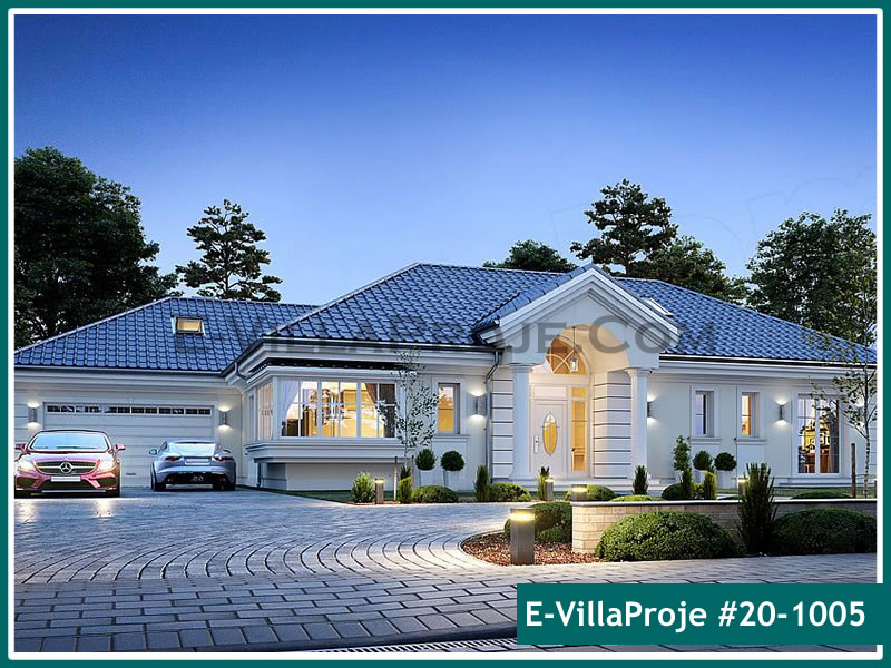 Model 20-1005 — 257 m², 1 storey - 20-1005