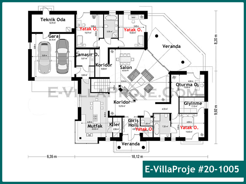Model 20-1005 — 257 m², 1 storey thumbnail 2