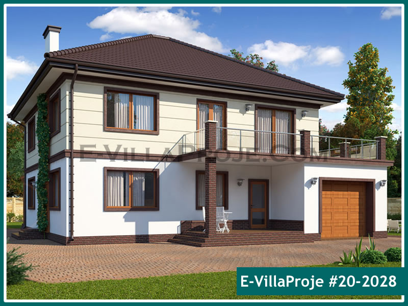 Model 20-2028 — 258 m², 2 storeys - 20-2028