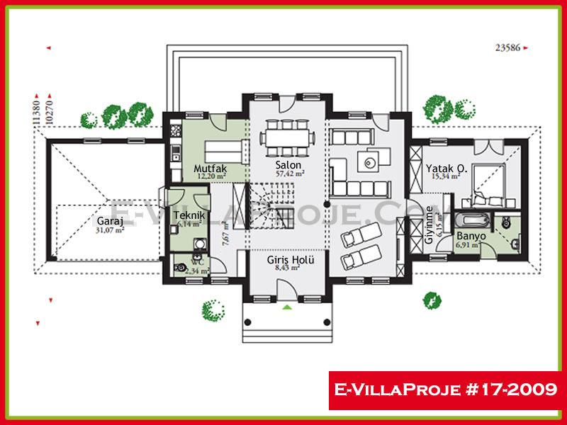Model 17-2009 — 258 m², 2 storeys thumbnail 2