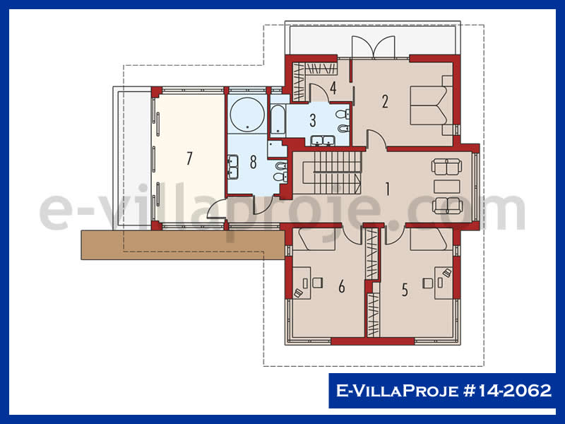 Model 14-2062 — 258 m², 2 Kat thumbnail 3