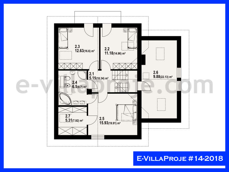 Model 14-2018 — 259 m², 2 storeys thumbnail 3
