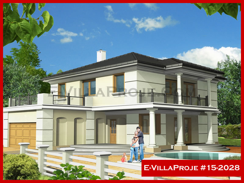 Model 15-2028 — 260 m², 2 storeys - 15-2028