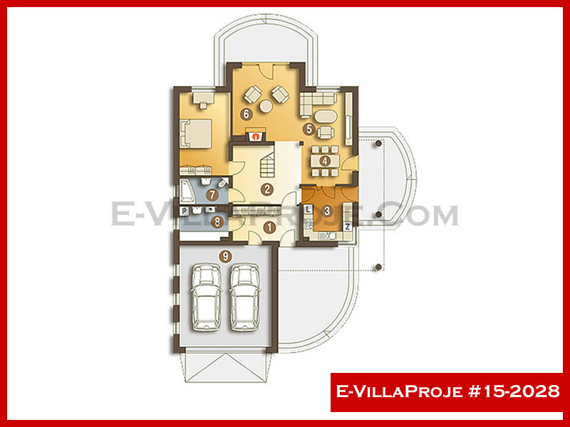 Model 15-2028 — 260 m², 2 storeys thumbnail 2