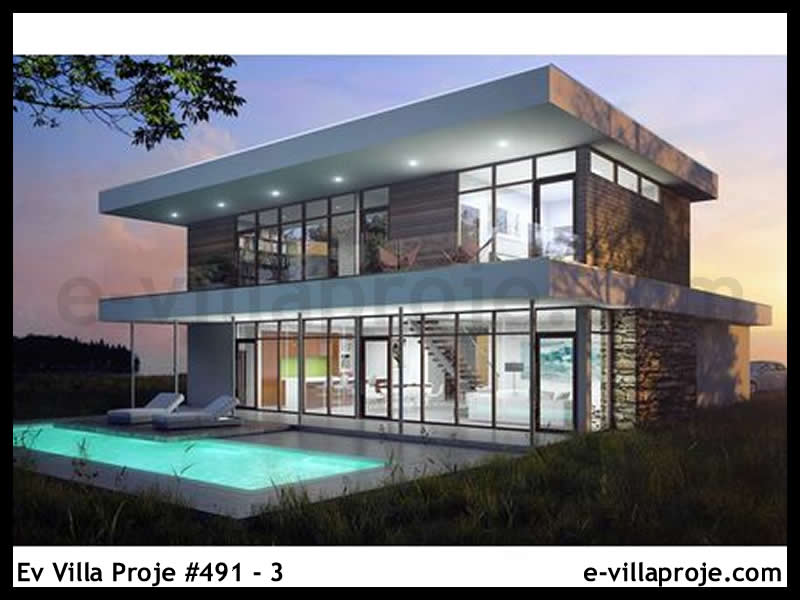 Model p-176 — 260 m², 2 storeys - p-176