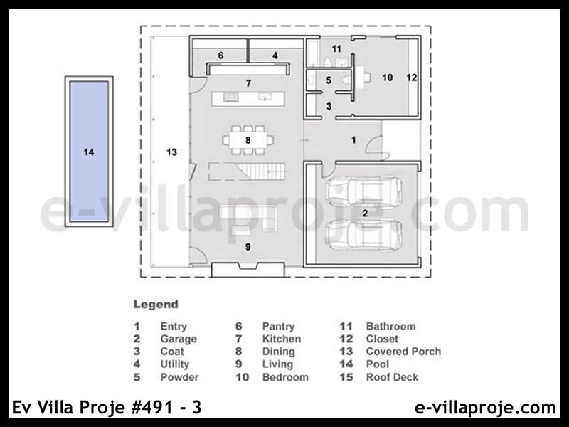 Model p-176 — 260 m², 2 storeys thumbnail 2