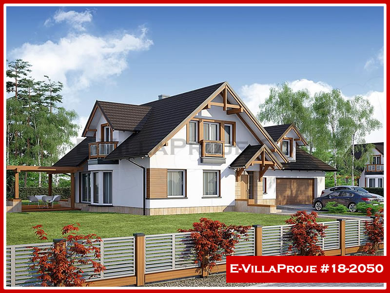 Model 18-2050 — 263 m², 2 storeys - 18-2050