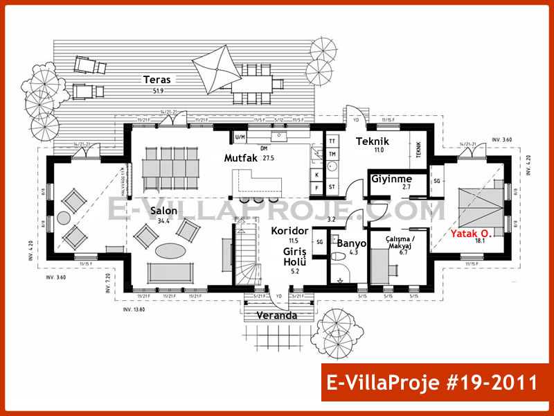 Model 19-2011 — 264 m², 2 storeys thumbnail 2