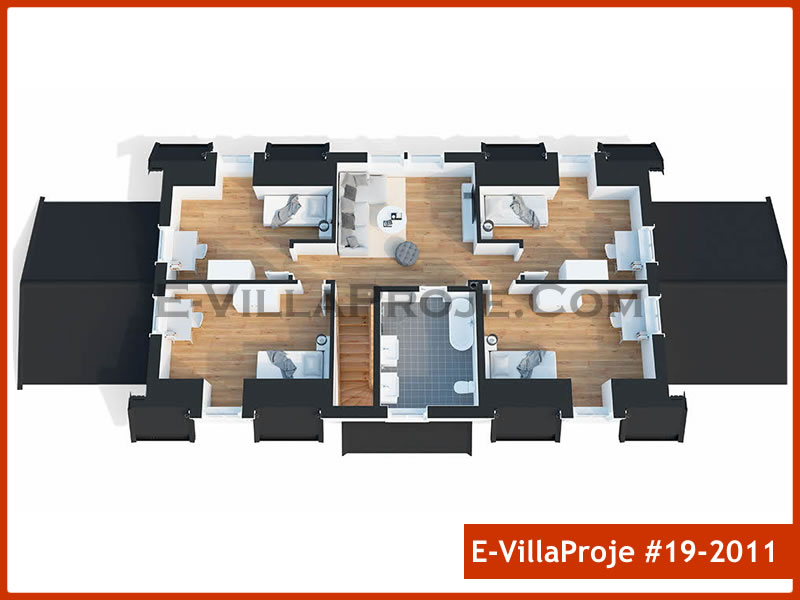 Model 19-2011 — 264 m², 2 storeys thumbnail 8