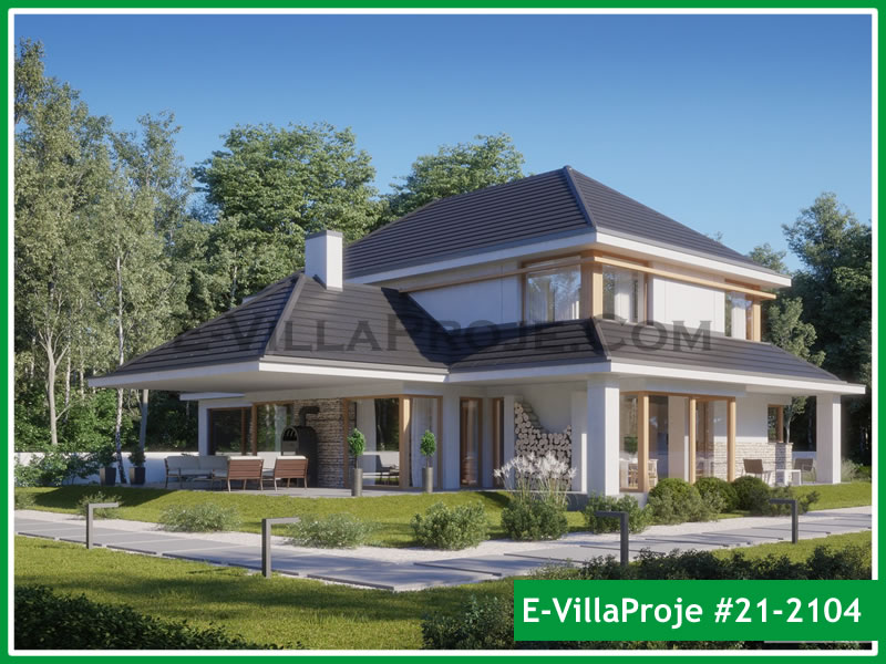 Model 21-2104 — 264 m², 2 storeys - 21-2104