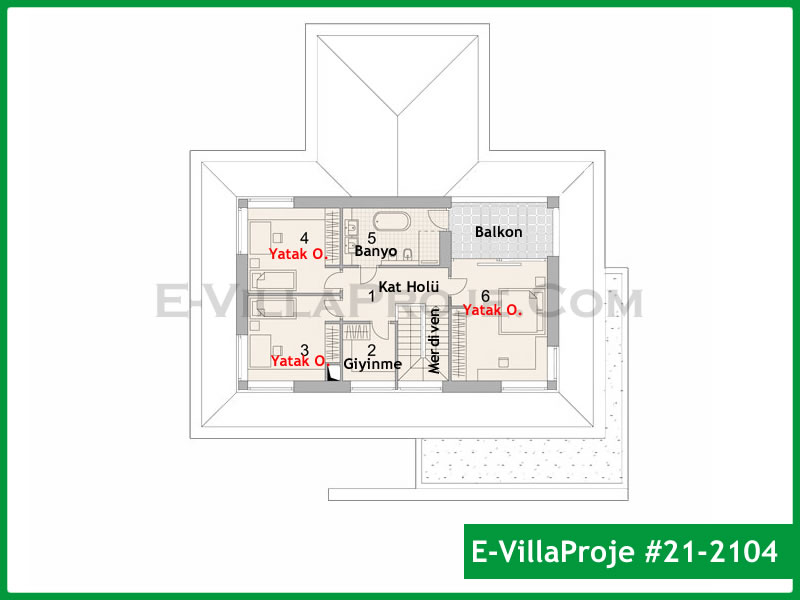 Model 21-2104 — 264 m², 2 storeys thumbnail 3