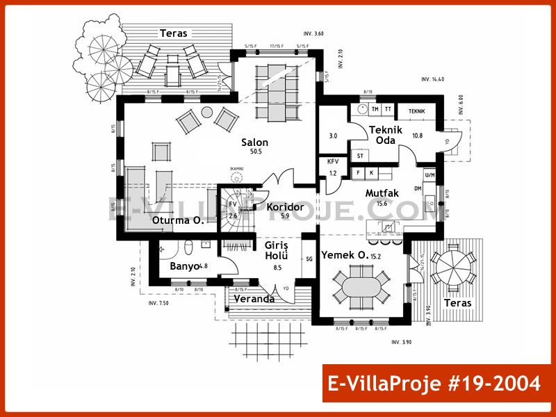 Model 19-2004 — 265 m², 2 storeys thumbnail 2