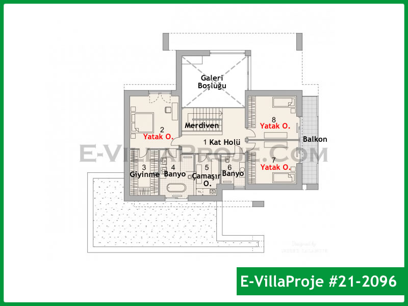 Model 21-2096 — 265 m², 2 storeys thumbnail 3