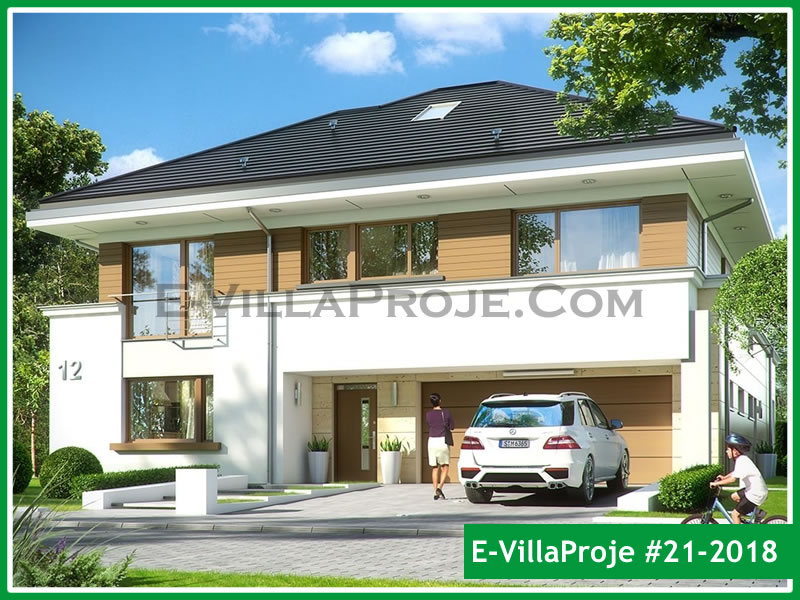 Model 21-2018 — 265 m², 2 storeys - 21-2018