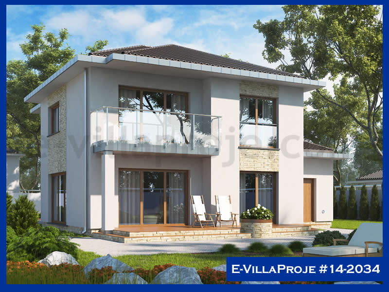Model 14-2034 — 266 m², 2 storeys - 14-2034