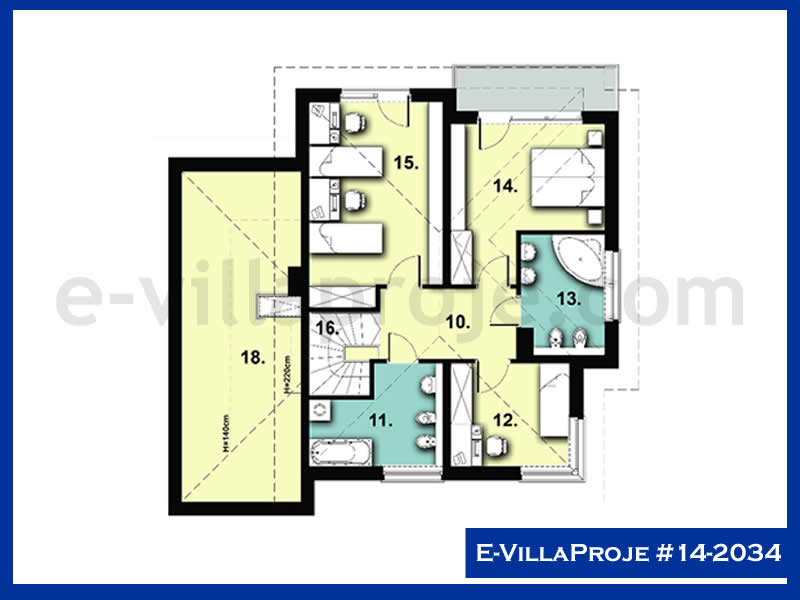 Model 14-2034 — 266 m², 2 storeys thumbnail 3