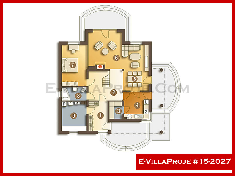 Model 15-2027 — 266 m², 2 storeys thumbnail 2