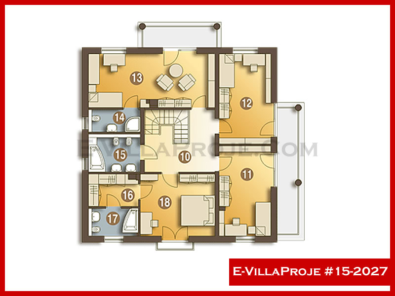 Model 15-2027 — 266 m², 2 storeys thumbnail 3