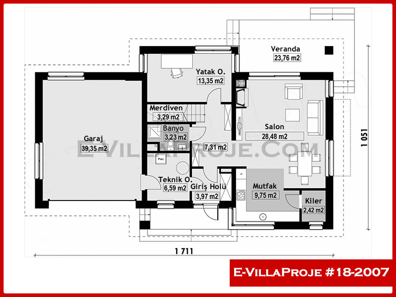 Model 18-2007 — 266 m², 2 storeys thumbnail 2