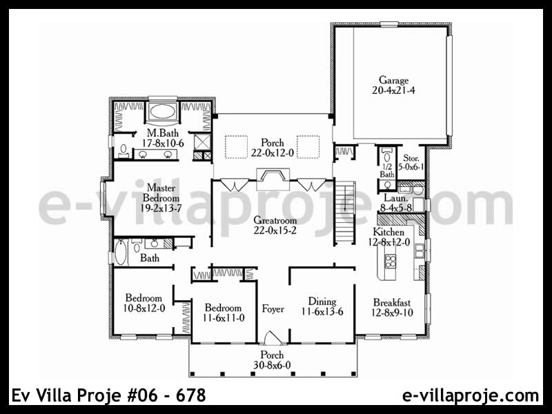 Model 06-678 — 267 m², 2 storeys thumbnail 2