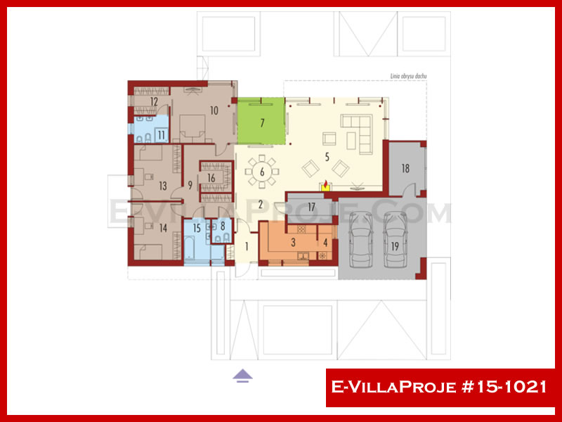 Model 15-1021 — 267 m², 1 storey thumbnail 2