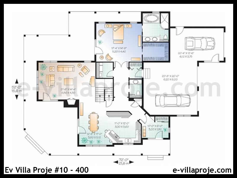 Model 10-400 — 270 m², 2 storeys thumbnail 2
