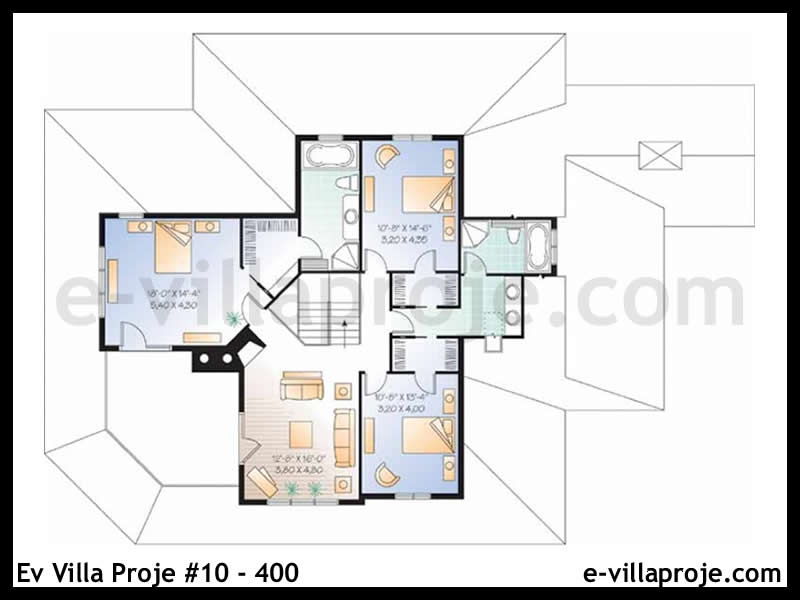 Model 10-400 — 270 m², 2 storeys thumbnail 3