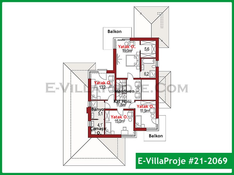 Model 21-2069 — 270 m², 2 storeys thumbnail 3