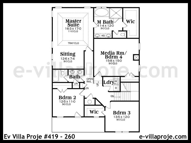 Model 419-260 — 271 m², 2 storeys thumbnail 3