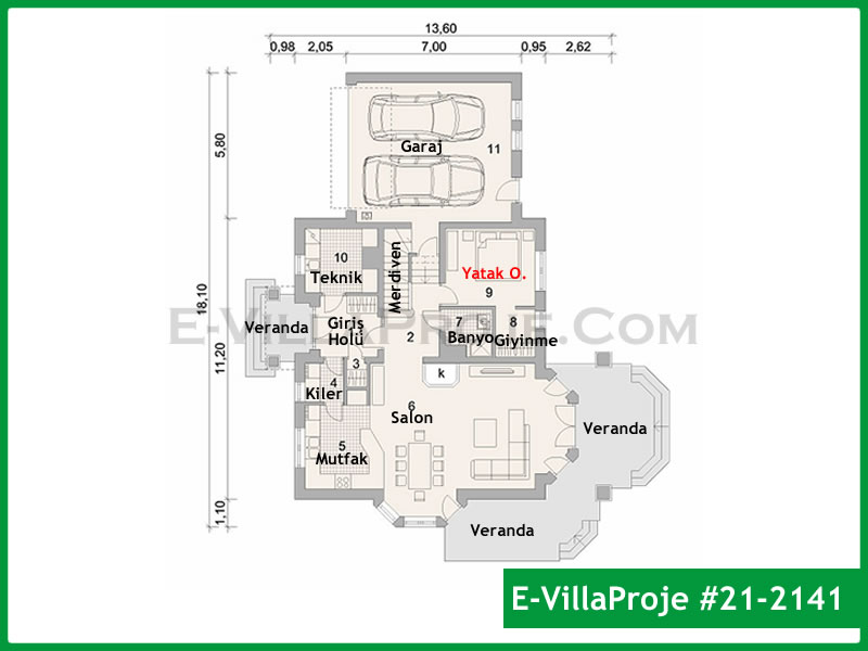 Model 21-2141 — 274 m², 2 storeys thumbnail 2