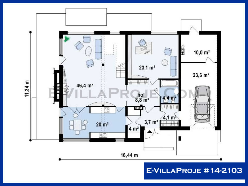 Model 14-2103 — 275 m², 2 storeys thumbnail 2