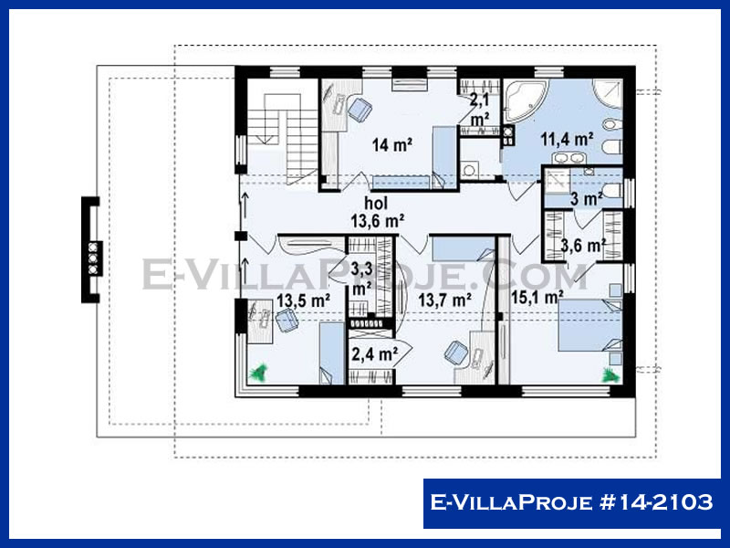 Model 14-2103 — 275 m², 2 storeys thumbnail 3