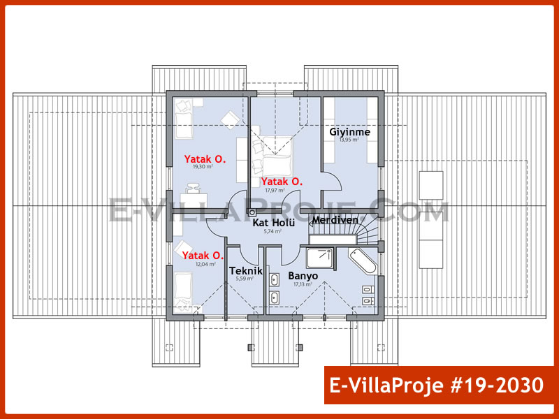 Model 19-2030 — 279 m², 2 storeys thumbnail 3
