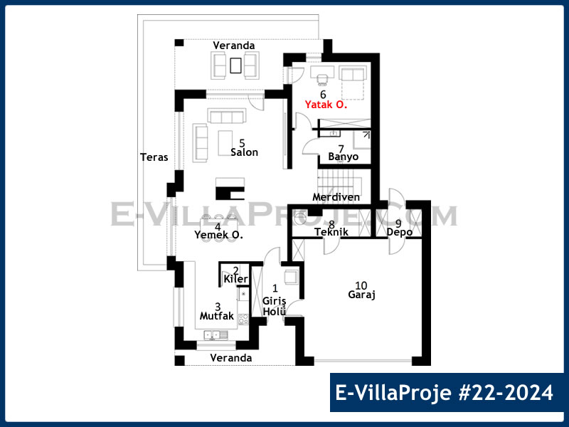 Model 22-2024 — 280 m², 2 storeys thumbnail 2