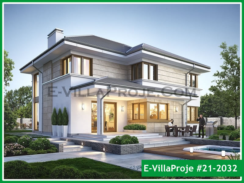 Model 21-2032 — 280 m², 2 storeys - 21-2032