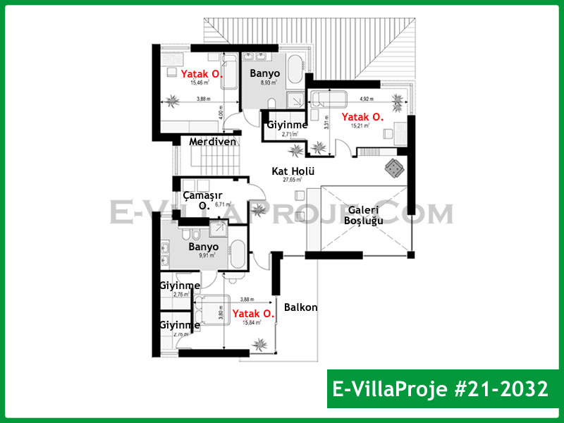 Model 21-2032 — 280 m², 2 storeys thumbnail 3