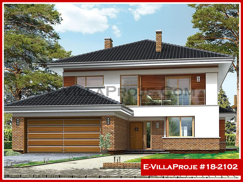 Model 18-2102 — 280 m², 2 storeys - 18-2102