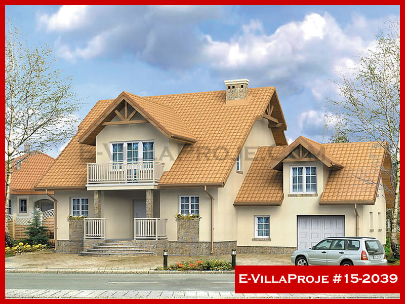 Model 15-2039 — 280 m², 2 storeys - 15-2039