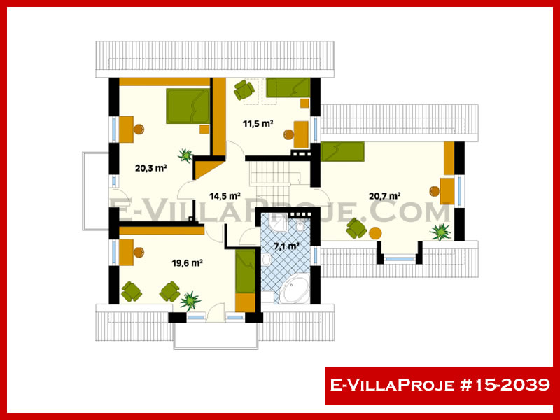 Model 15-2039 — 280 m², 2 storeys thumbnail 3