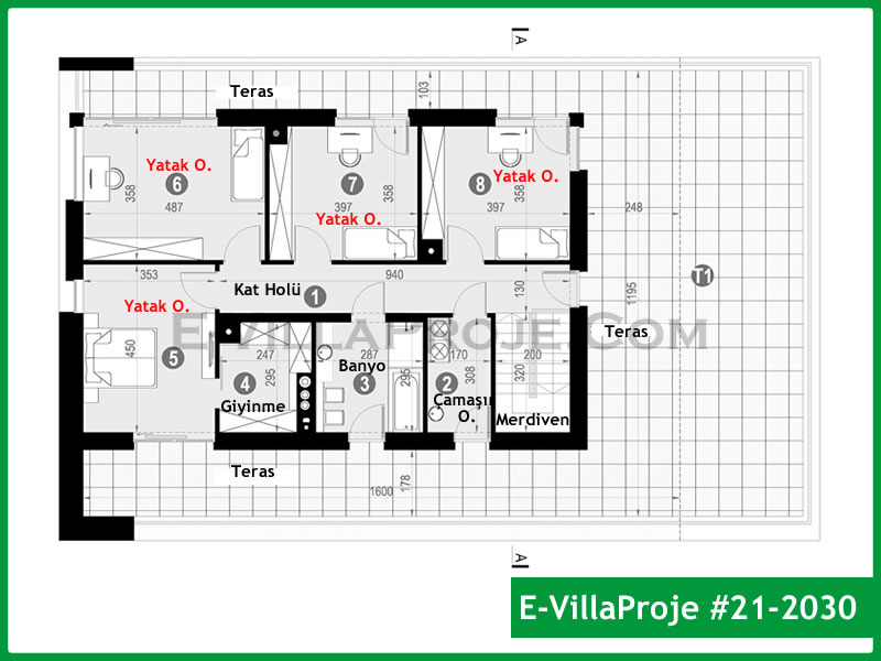 Model 21-2030 — 281 m², 2 storeys thumbnail 3