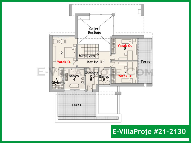 Model 21-2130 — 284 m², 2 storeys thumbnail 3
