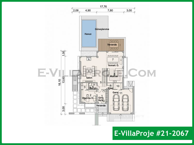 Model 21-2067 — 284 m², 2 storeys thumbnail 2