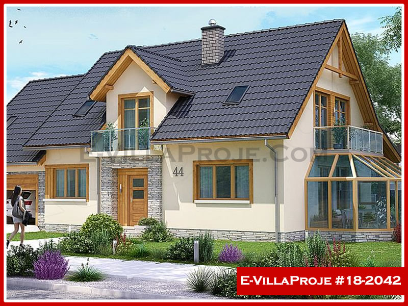 Model 18-2042 — 285 m², 2 storeys - 18-2042